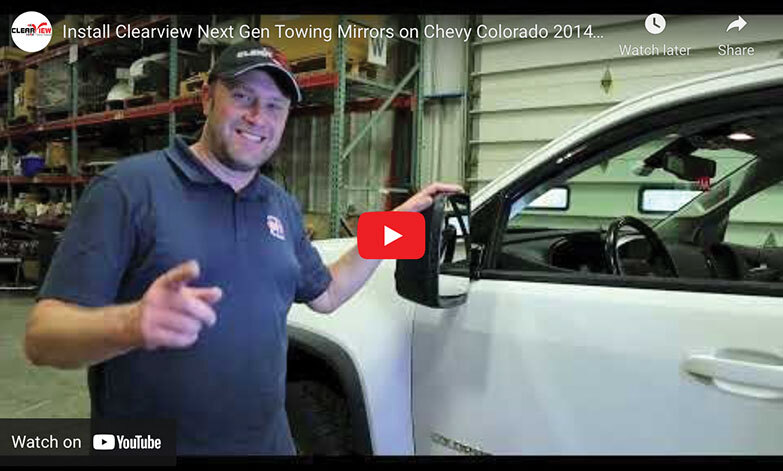 instructions video clearview next gen mirror installation on chevy colorado or gmc canyon